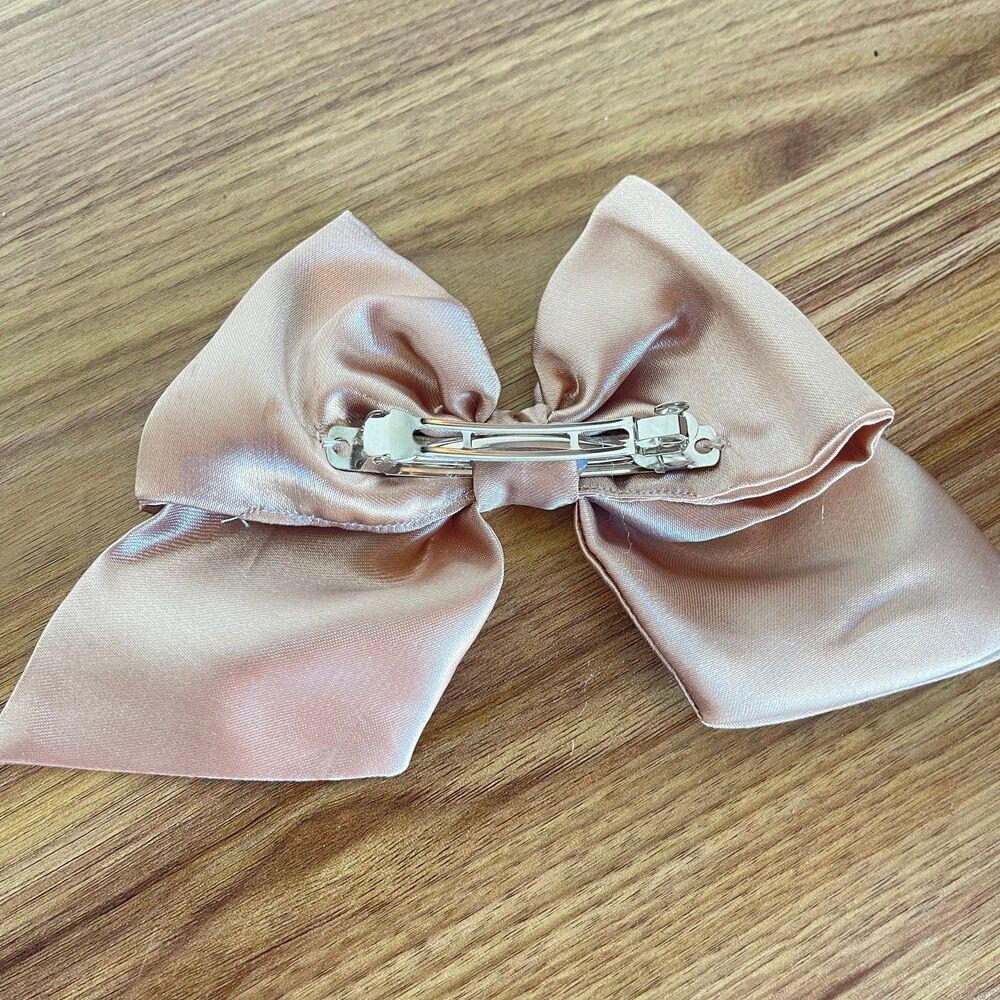 New Coquette hair bow chocolate color for women and girls - Picture 6 of 12